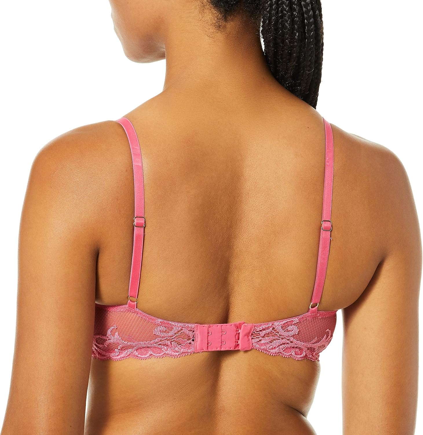 image:imageNatori Women Feathers Lace Plunge TShirt BraPassionfruit