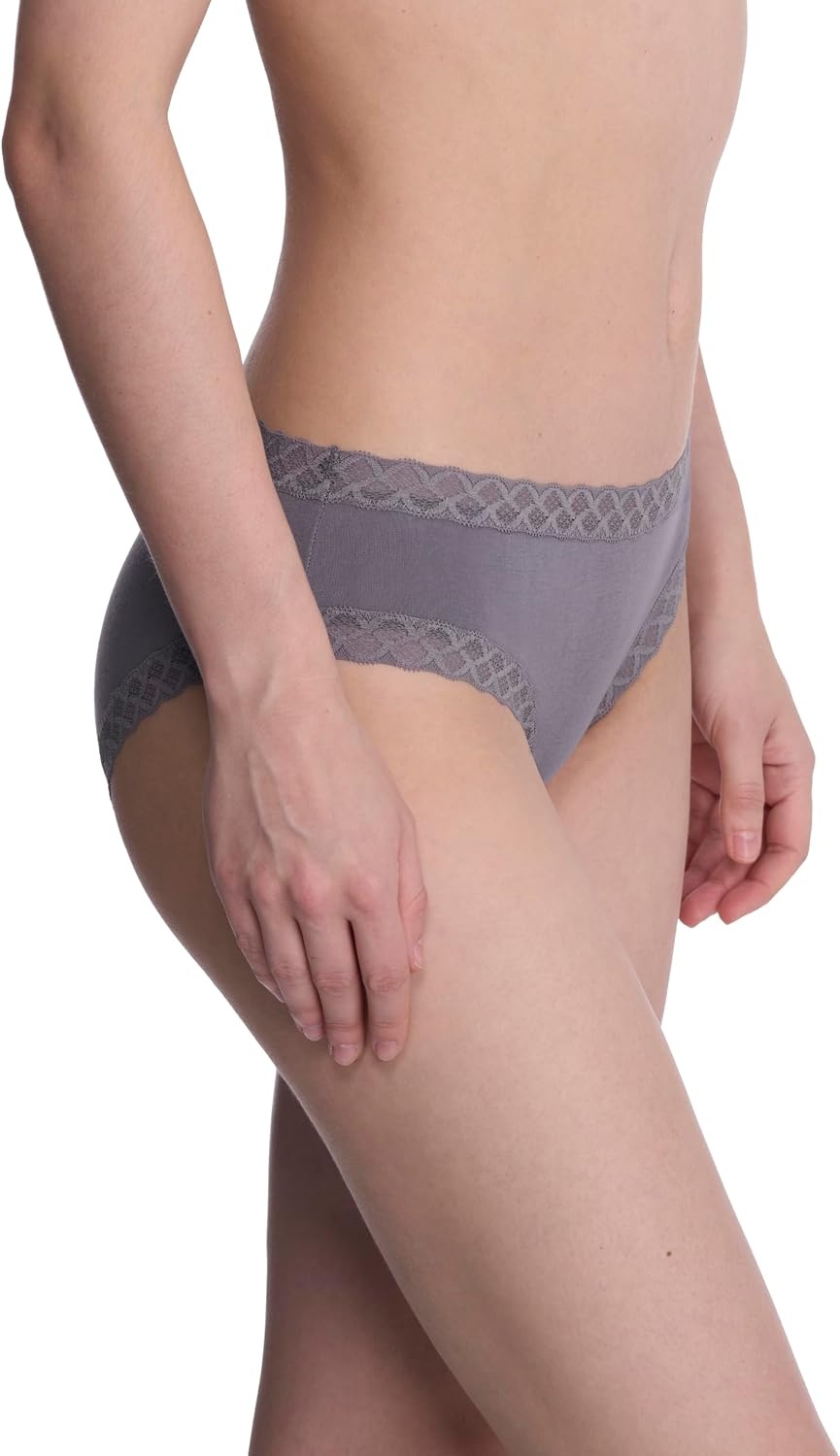 image:imageNatori Womens Bliss Cotton Girl Brief PantyNickel