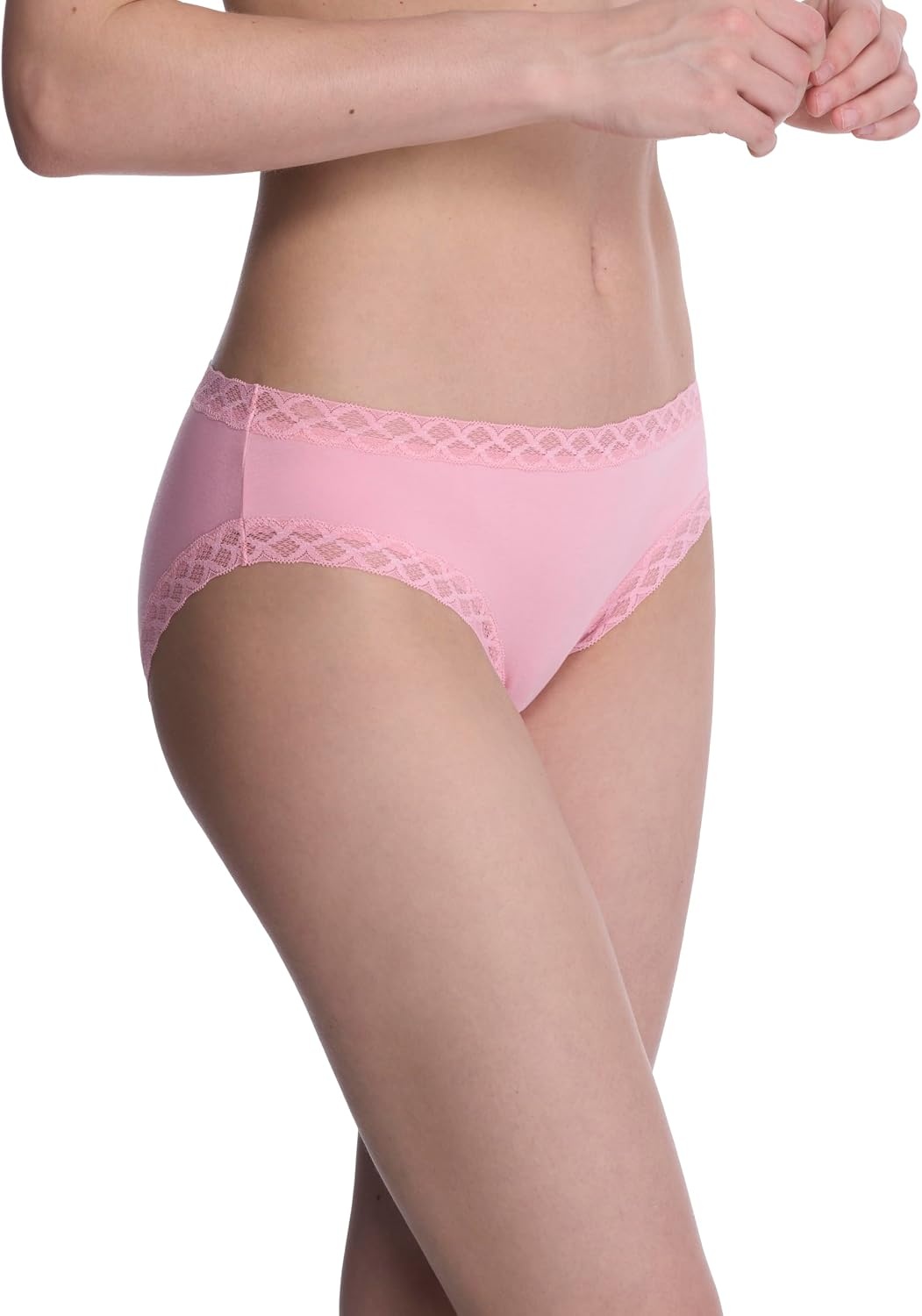 image:imageNatori Womens Bliss Cotton Girl Brief PantyPink Nectar