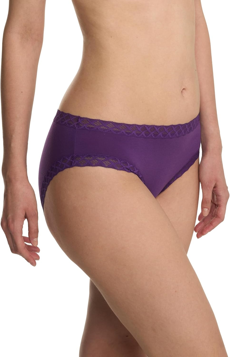 image:imageNatori Womens Bliss Cotton Girl Brief PantyVivid Grape