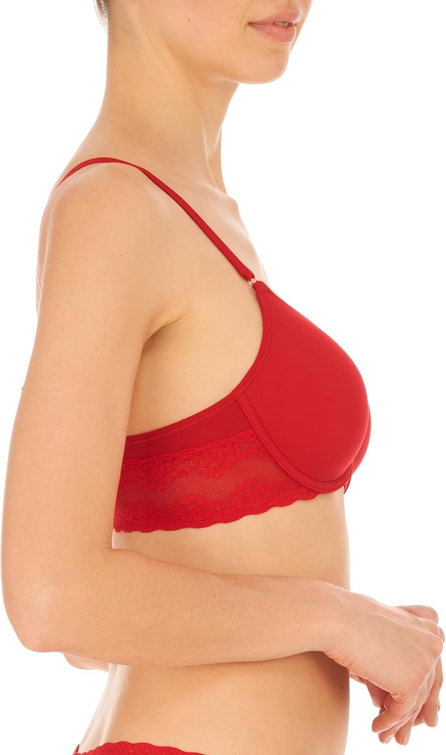 image:imageNatori Womens Bliss Perfection Seamless TShirt BraPoinsettia
