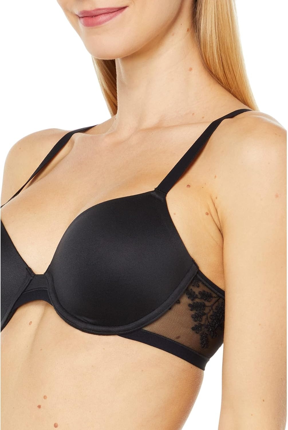 image:imageNatori Womens Frame Contour Underwire Bra Black 36C
