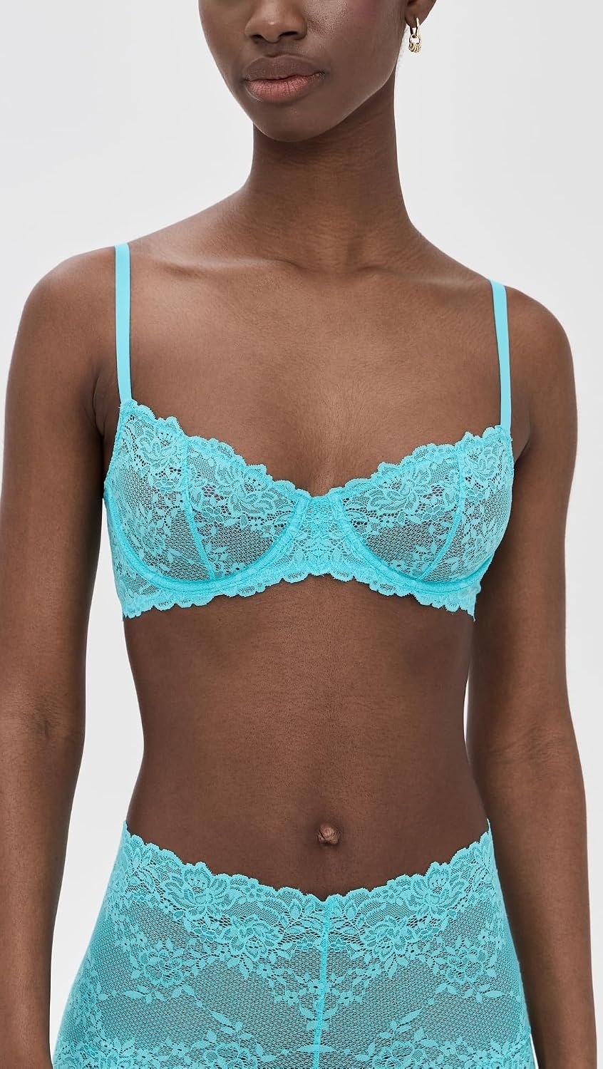image:imageNatori Womens Heavenly Convertible Balconette UnderwireElectric Aqua