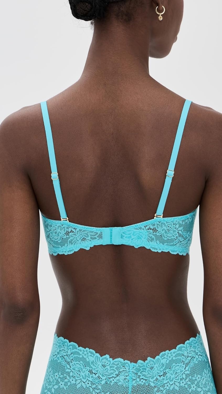 image:imageNatori Womens Heavenly Convertible Balconette UnderwireElectric Aqua