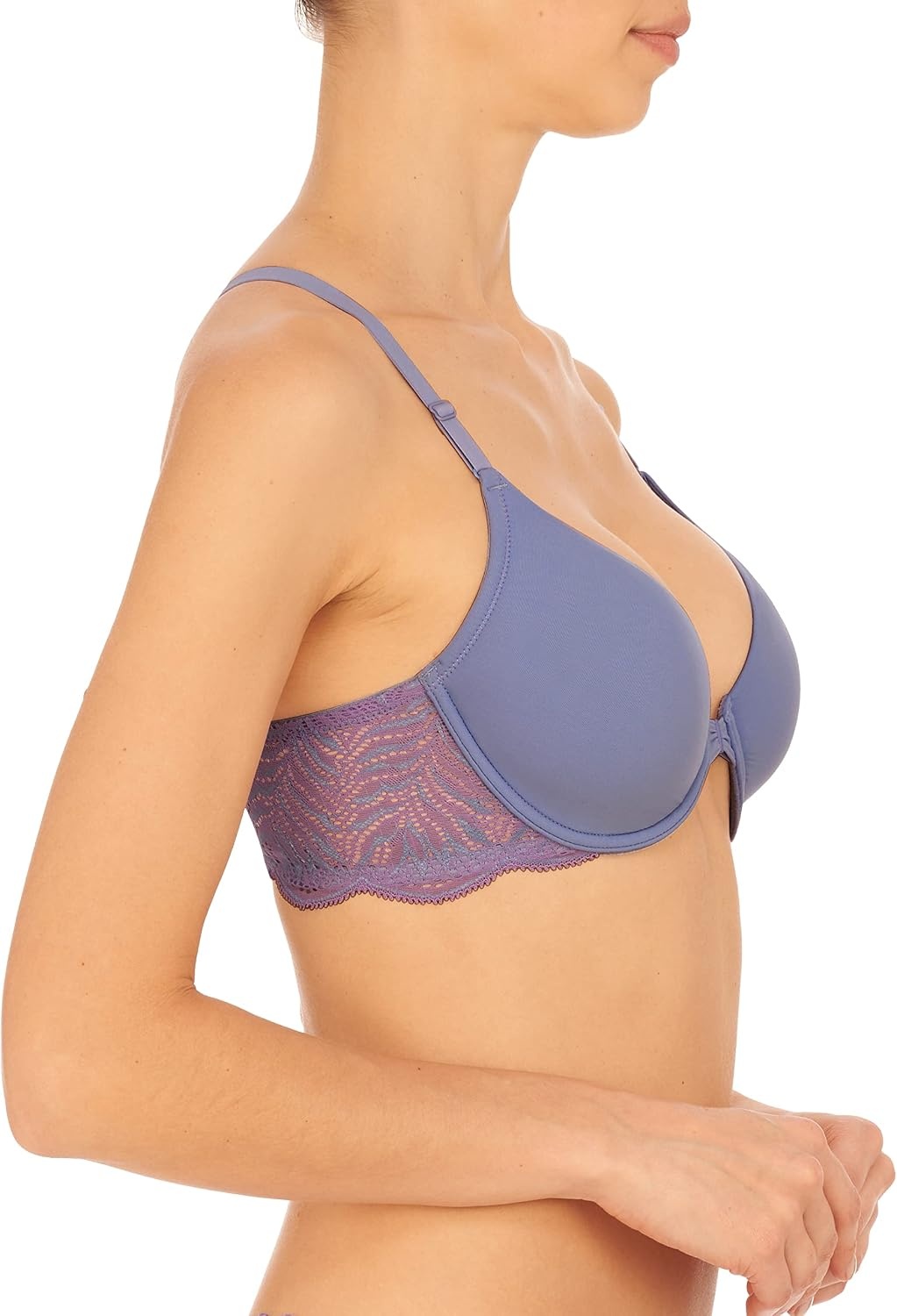 image:imageNatori Womens Lush Front Close Contour Underwire BraBluebellViolette