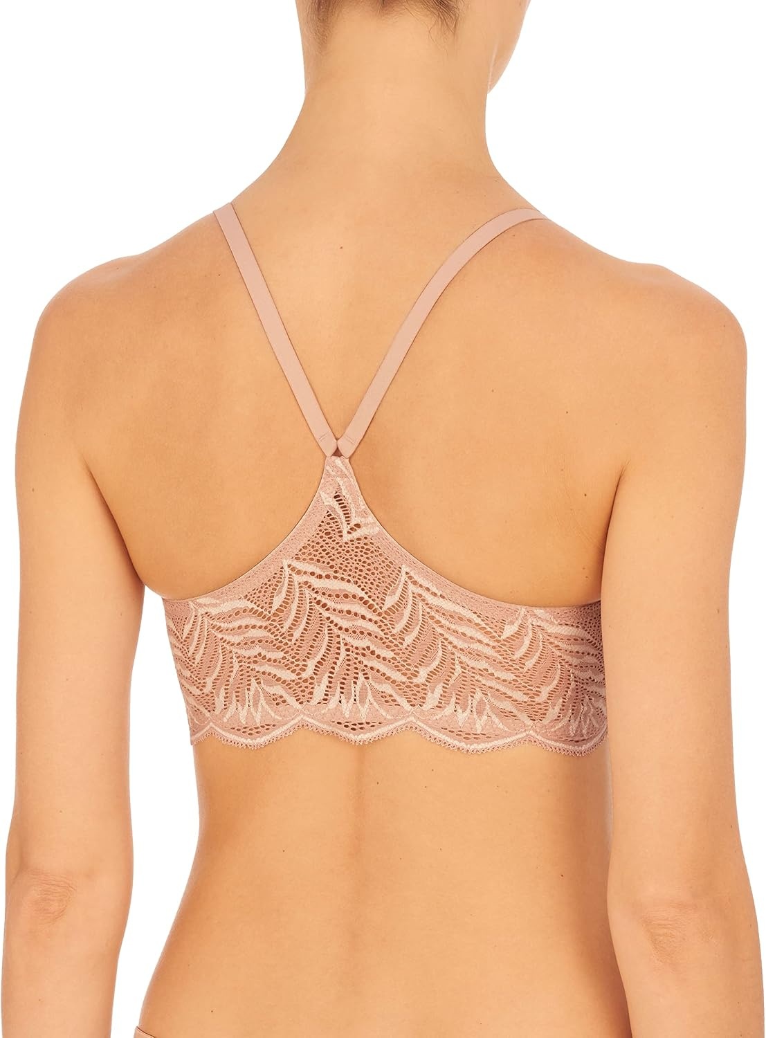 image:imageNatori Womens Lush Front Close Contour Underwire BraRose BeigeWarm White