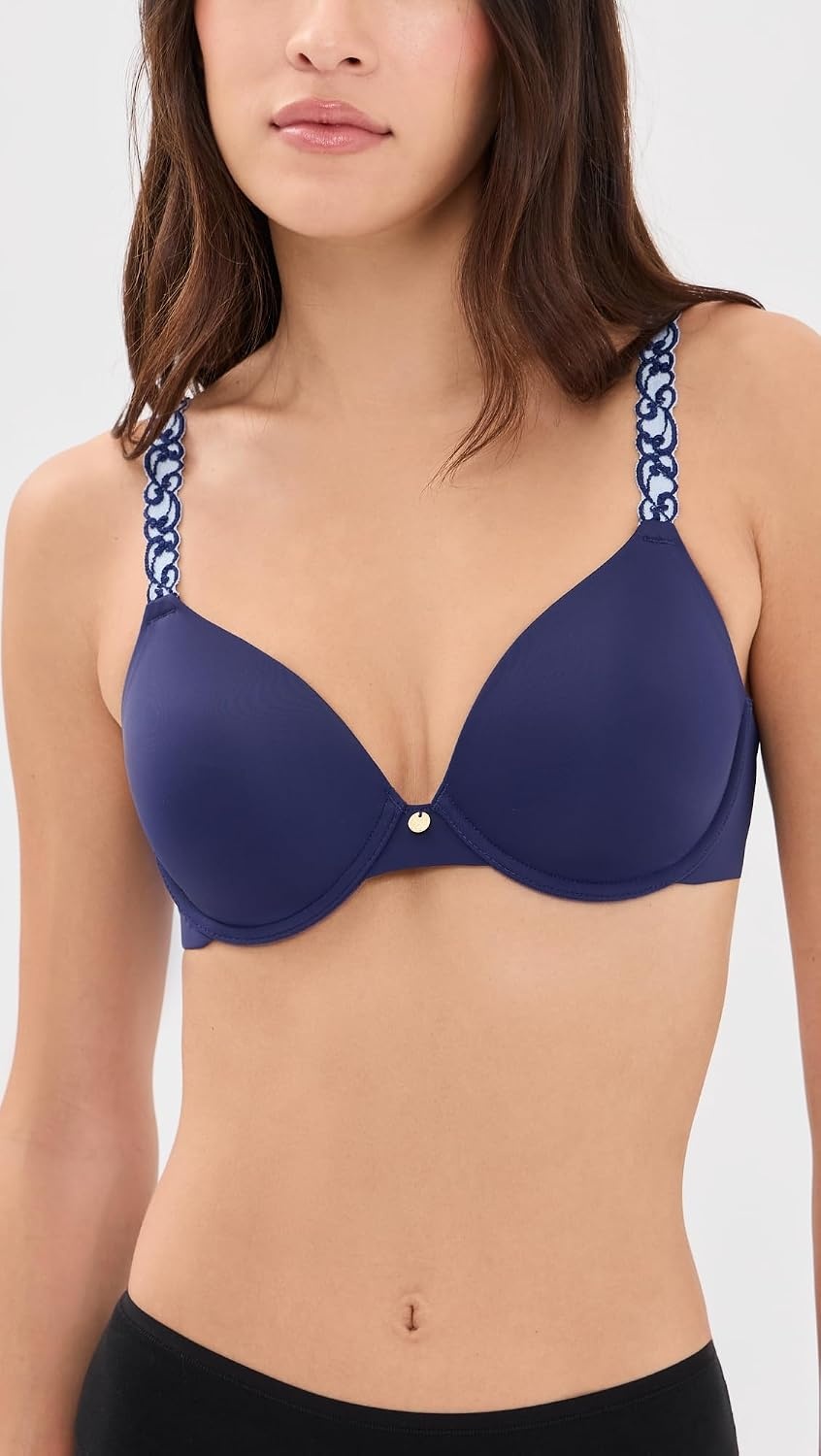 image:imageNatori Womens Pure Luxe Custom Coverage Contour UwInkBlue Mist