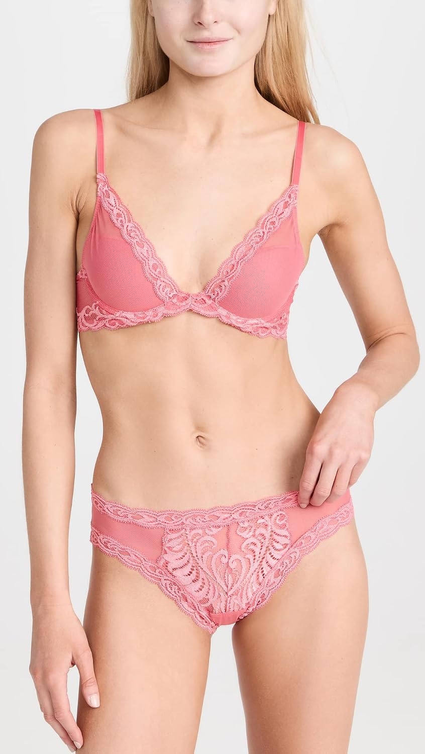 image:imageNatori womens Natori Womens Feathers Hipster PantyDamask