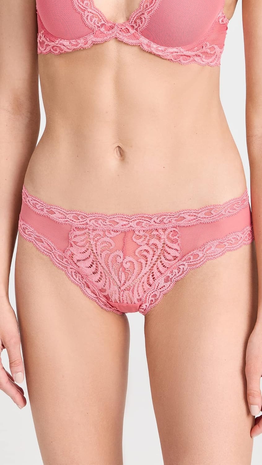 image:imageNatori womens Natori Womens Feathers Hipster PantyDamask