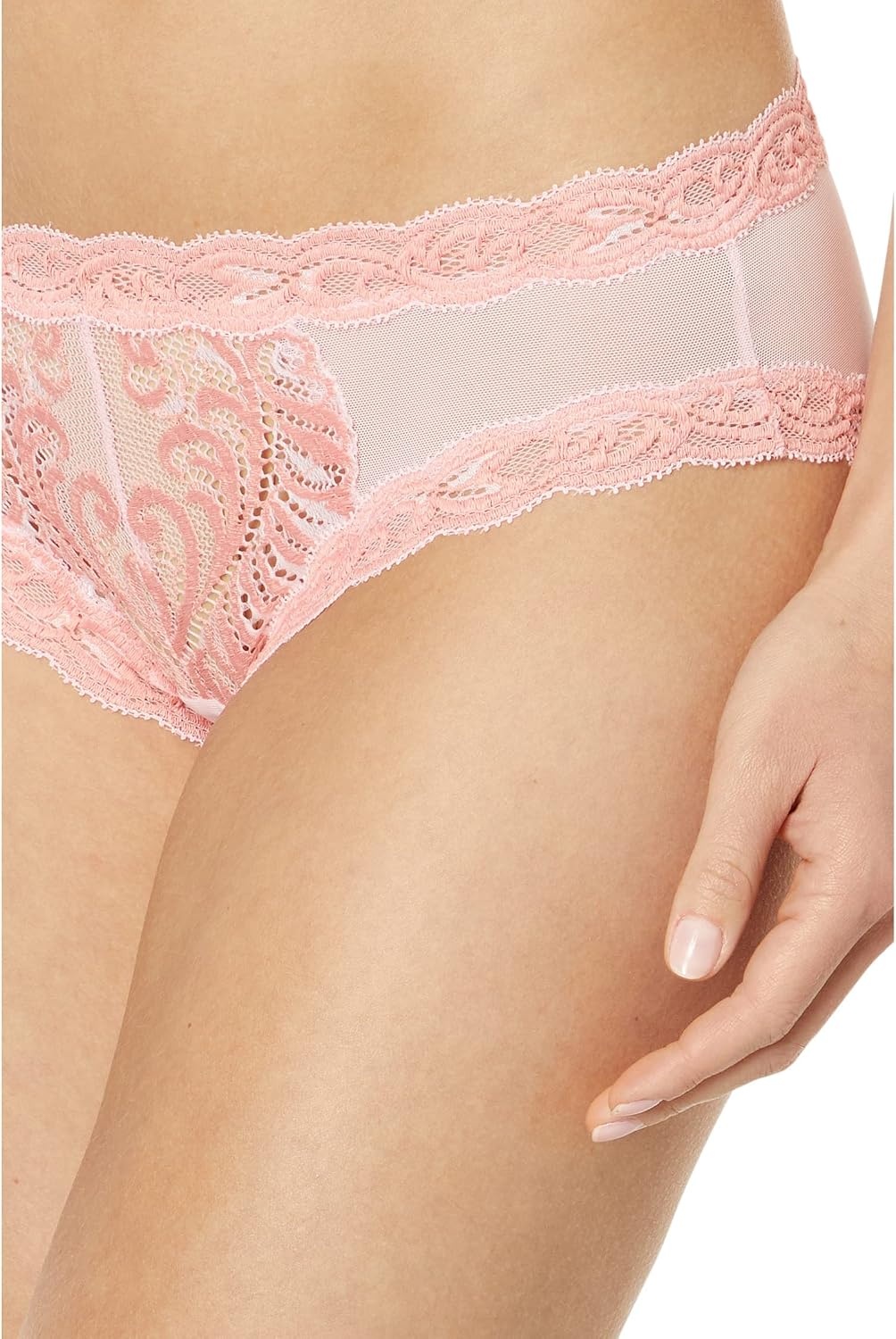 image:imageNatori womens Natori Womens Feathers Hipster PantyRibbon PinkPeach Pink