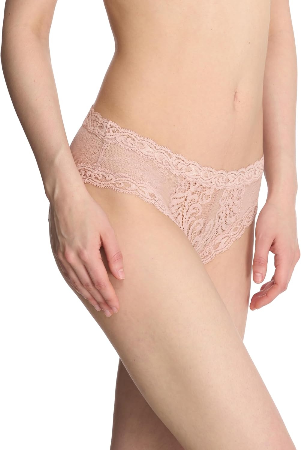 image:imageNatori womens Natori Womens Feathers Hipster PantyRose Beige Lace