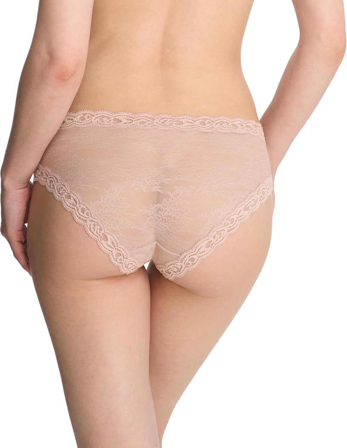 image:imageNatori womens Natori Womens Feathers Hipster PantyRose Beige Lace