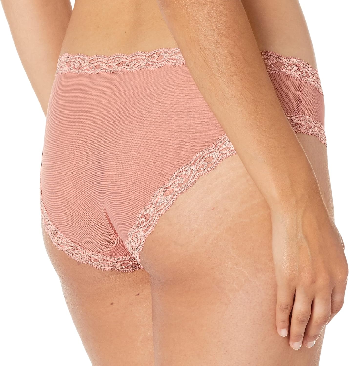 image:imageNatori womens Natori Womens Feathers Hipster PantySandy Rose