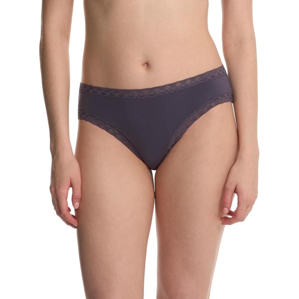 image:imageNatori Womens Bliss Cotton Girl Brief PantyGreystone