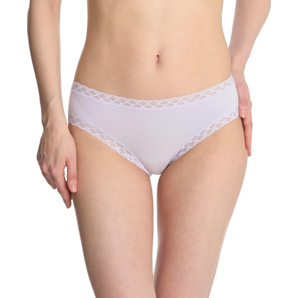 image:imageNatori Womens Bliss Cotton Girl Brief PantyLavender Haze
