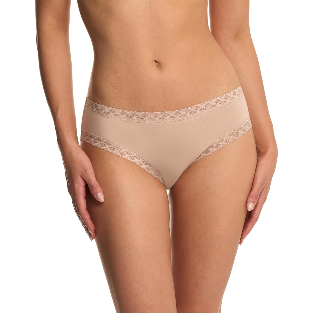 image:imageNatori Womens Bliss Cotton Girl Brief PantyLt Mocha