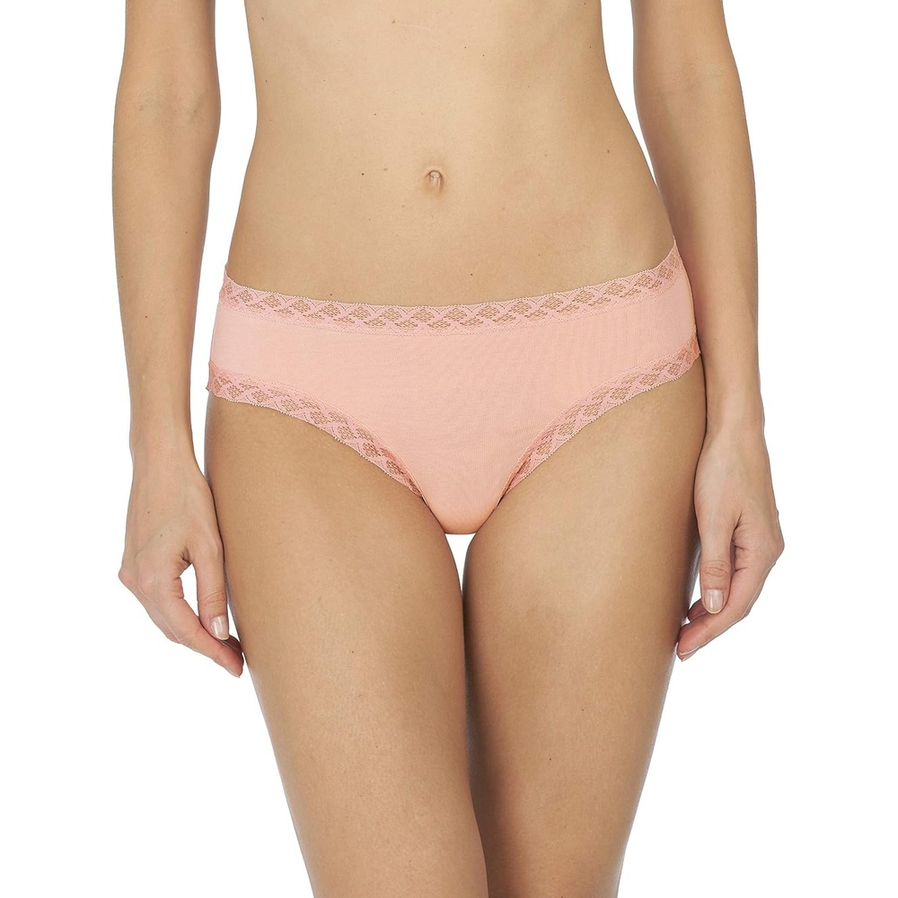 image:imageNatori Womens Bliss Cotton Girl Brief PantyPeach Pink