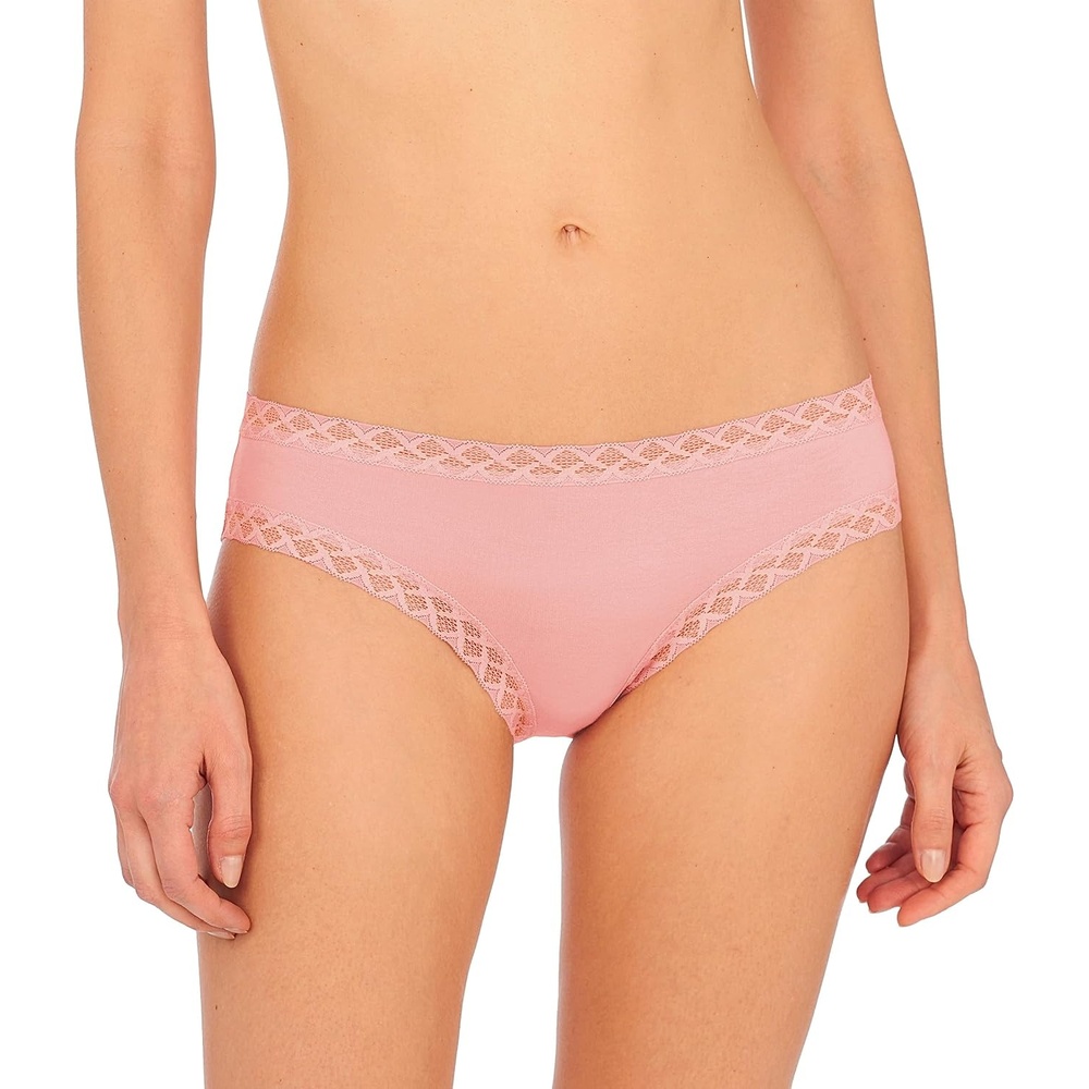 image:imageNatori Womens Bliss Cotton Girl Brief PantyRose Petal