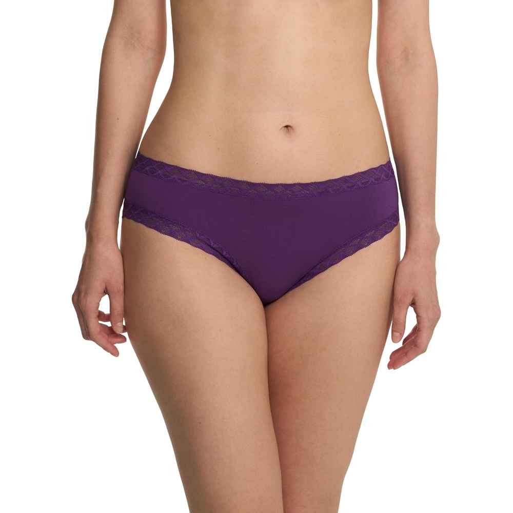 image:imageNatori Womens Bliss Cotton Girl Brief PantyVivid Grape