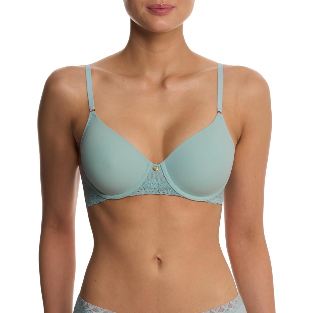 image:imageNatori Womens Bliss Perfection Seamless TShirt BraBlue Meadow