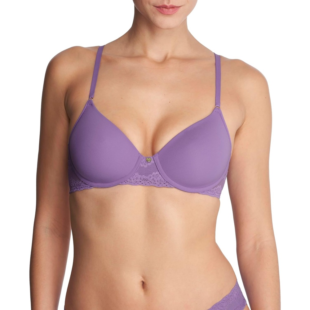 image:imageNatori Womens Bliss Perfection Seamless TShirt BraDahlia Purple