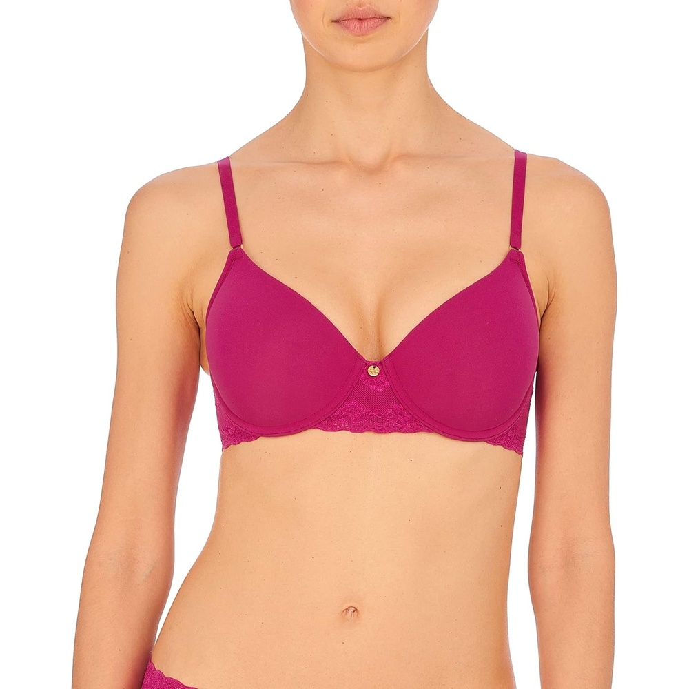 image:imageNatori Womens Bliss Perfection Seamless TShirt BraElectric Fuchsia