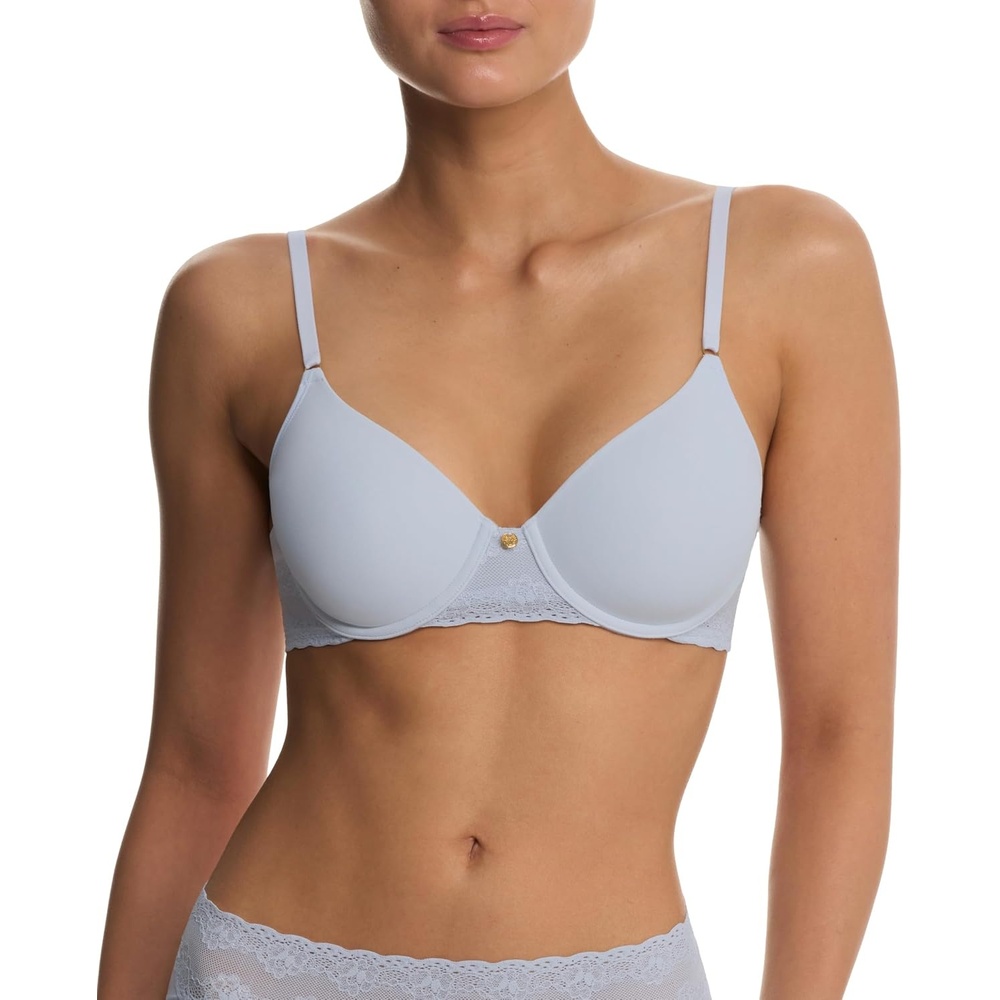 image:imageNatori Womens Bliss Perfection Seamless TShirt BraFrosted Sky