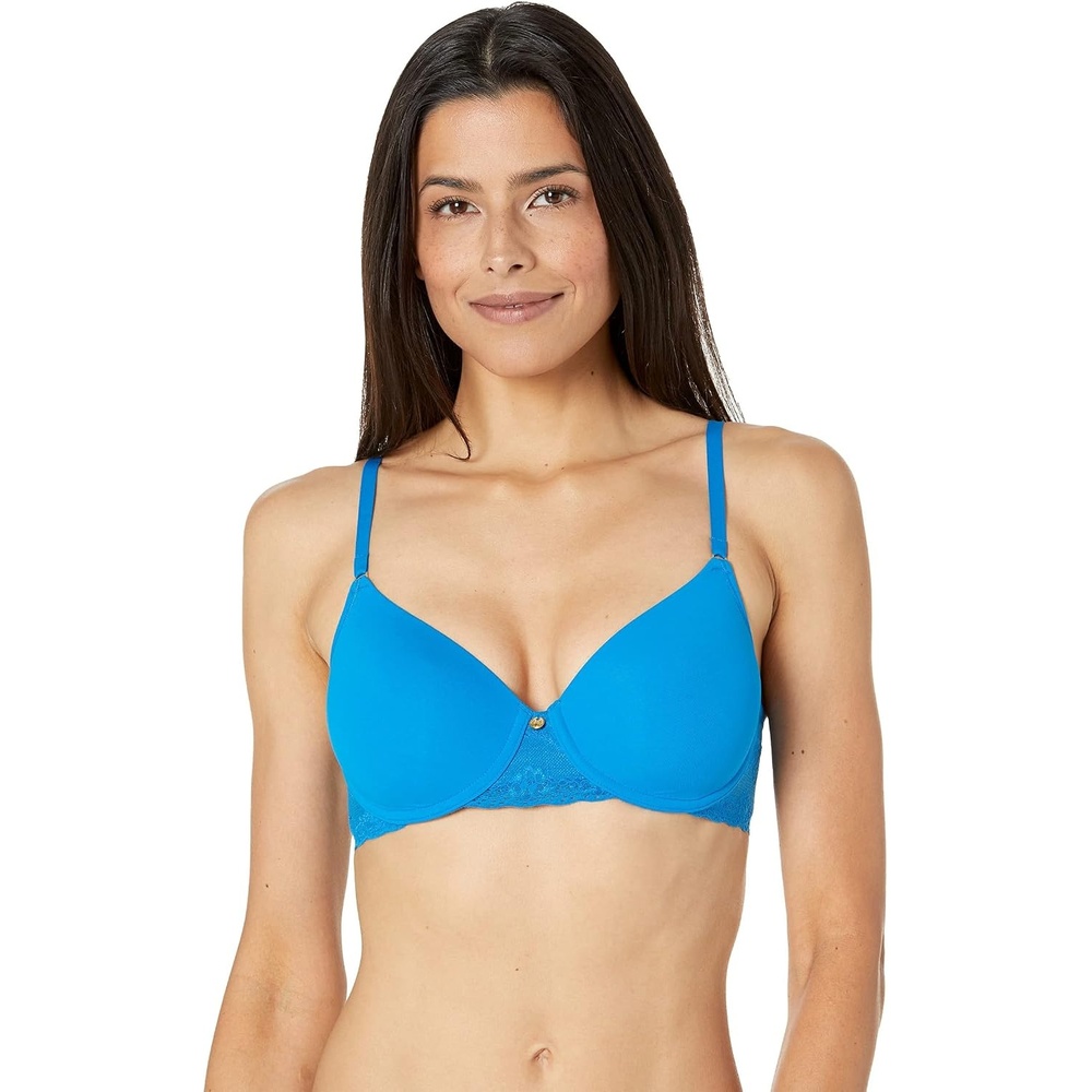 image:imageNatori Womens Bliss Perfection Seamless TShirt BraImperial Blue