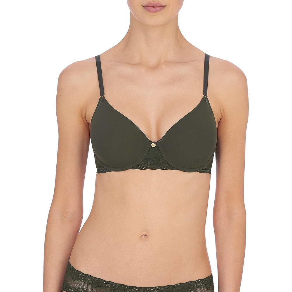 image:imageNatori Womens Bliss Perfection Seamless TShirt BraIvy
