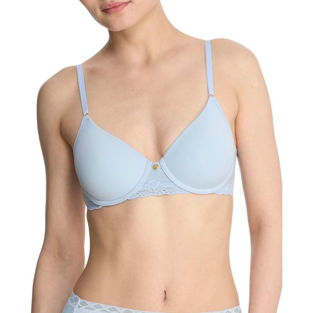 image:imageNatori Womens Bliss Perfection Seamless TShirt BraMisty Blue
