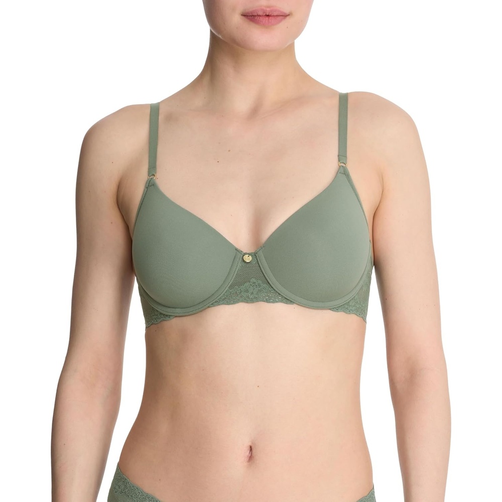 image:imageNatori Womens Bliss Perfection Seamless TShirt BraOregano