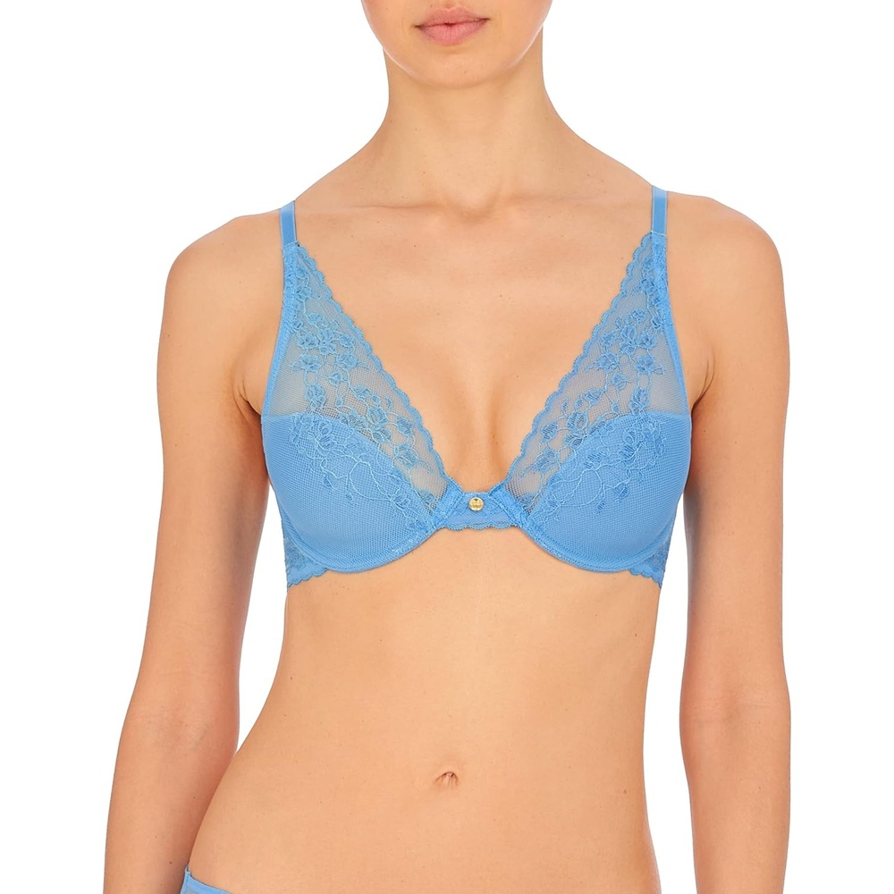 image:imageNatori Womens Cherry Blossom Convertible Contour UnderwireRetro Blue