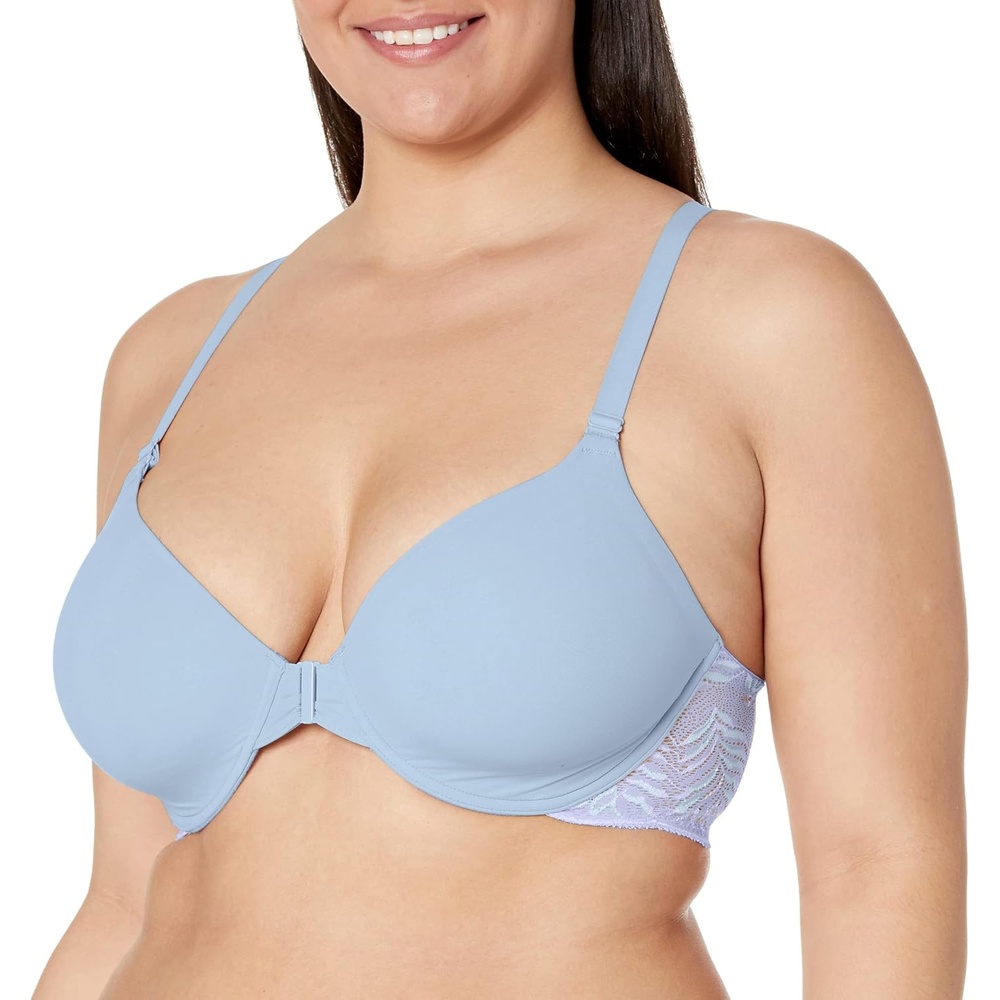 image:imageNatori Womens Lush Front Close Contour Underwire BraBluebellViolette