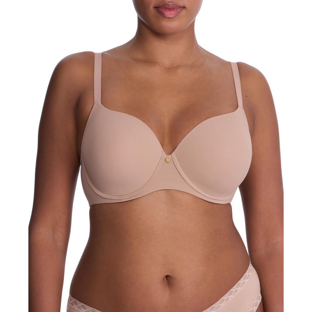 image:imageNatori Womens PlusSize Chic Comfort Full Figure Sweetheart Contour UnderwireBuff