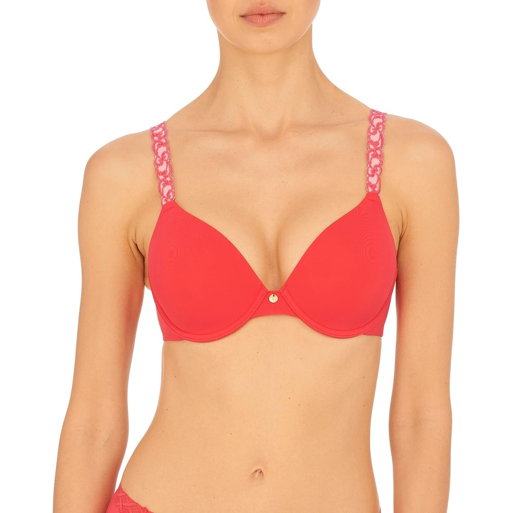 image:imageNatori Womens Pure Luxe Custom Coverage Contour UwHibiscusBlossom