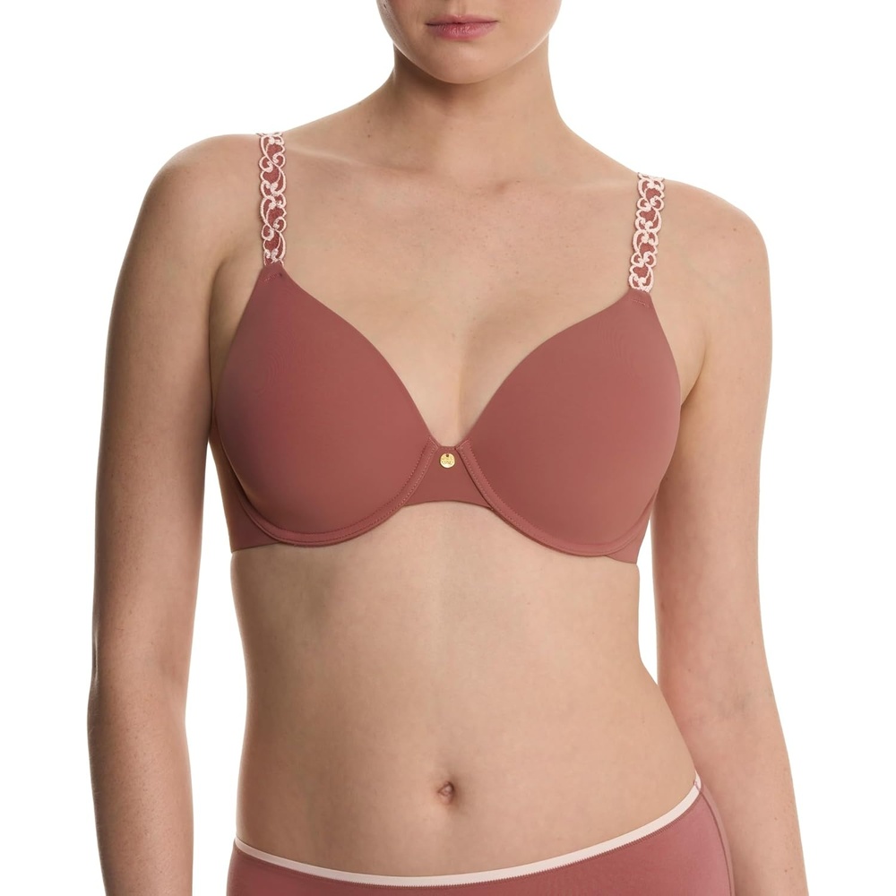image:imageNatori Womens Pure Luxe Custom Coverage Contour UwNostalgia RosePeach Whip