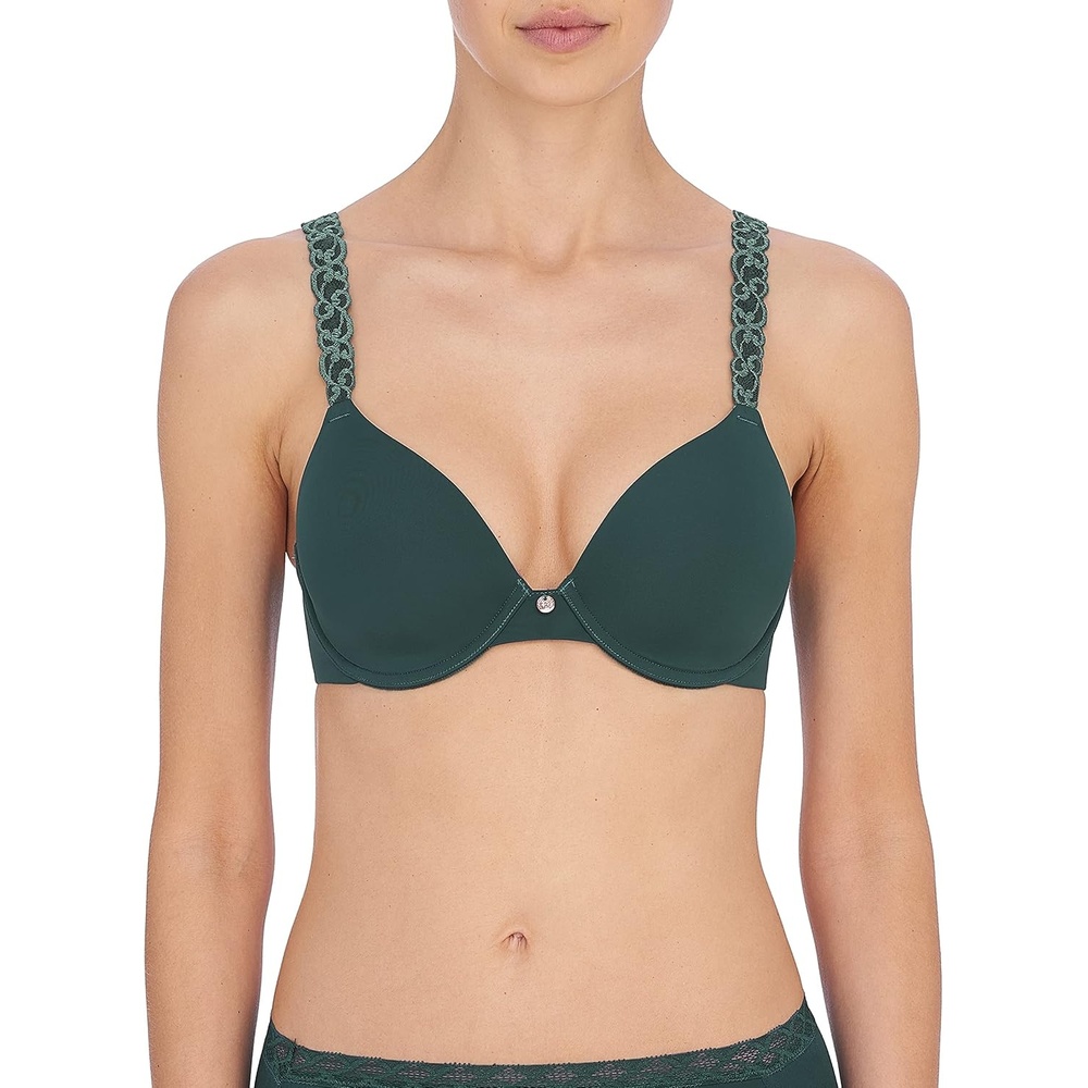image:imageNatori Womens Pure Luxe Custom Coverage Contour UwStormy TealDeep Aqua