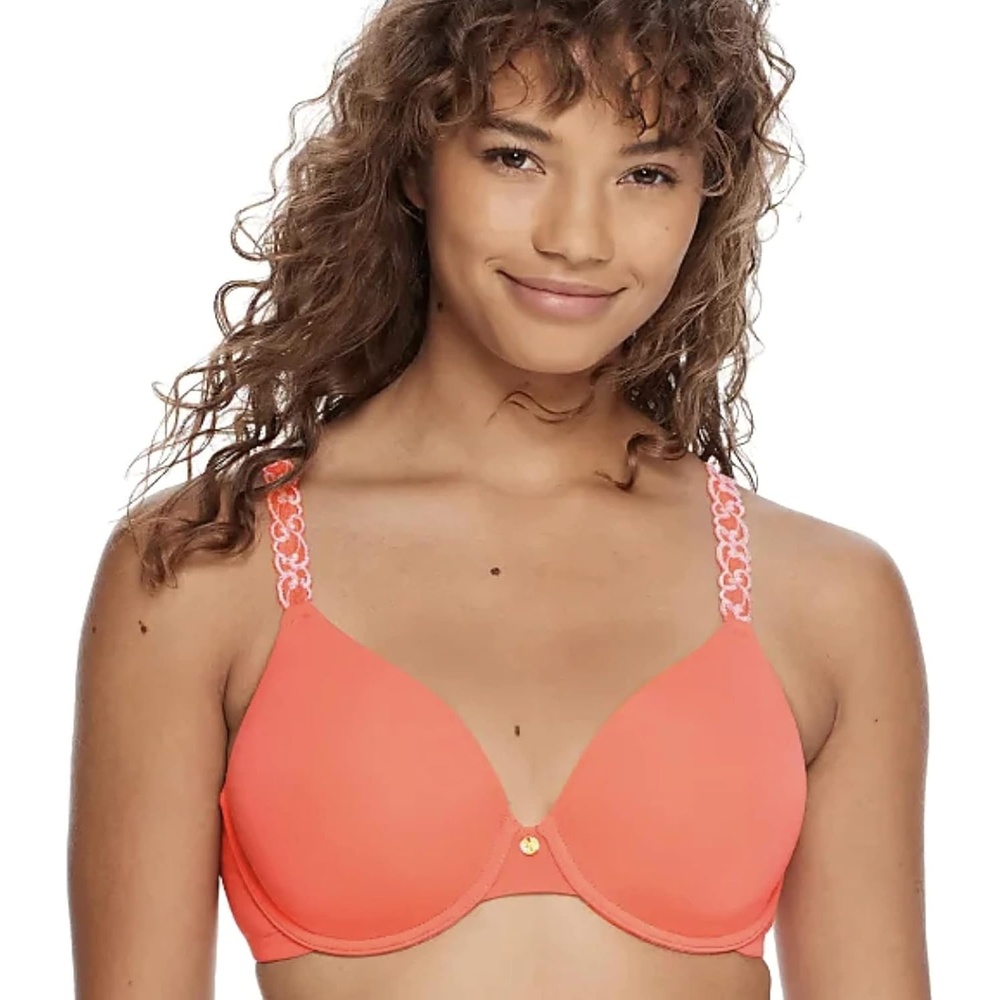 image:imageNatori Womens Pure Luxe Custom Coverage Contour UwSunriseRibbon Pink