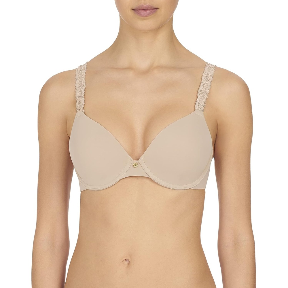 image:imageNatori Womens Rose Dream Custom Coverage Underwire TShirt Bra 731080HazelnutCafe