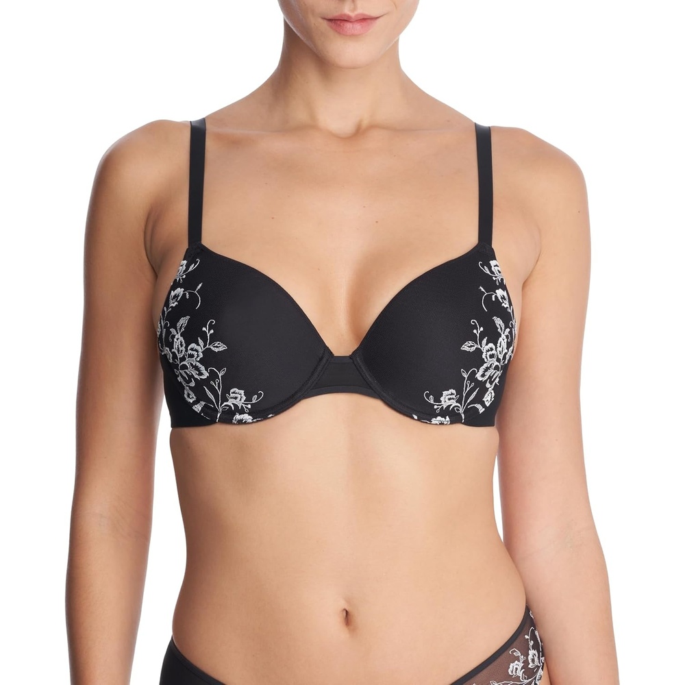 image:imageNatoris Women Revelation Contour Underwire Bra 721248BlackIvory