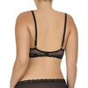 Natori Women Feathers Lace Plunge T-Shirt Bra(Black)