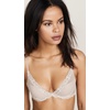 Natori Women Feathers Lace Plunge T-Shirt Bra(Cafe)