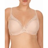 Natori Women Feathers Lace Plunge T-Shirt Bra(Cameo Rose)