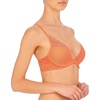 Natori Women Feathers Lace Plunge T-Shirt Bra(Cantaloupe)