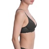 Natori Women Feathers Lace Plunge T-Shirt Bra(Coal)