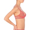 Natori Women Feathers Lace Plunge T-Shirt Bra(Damask Pink)