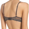 Natori Women Feathers Lace Plunge T-Shirt Bra(Dark Grey)