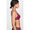 Natori Women Feathers Lace Plunge T-Shirt Bra(Elderberry)