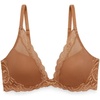 Natori Women Feathers Lace Plunge T-Shirt Bra(Glow)