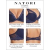 Natori Women Feathers Lace Plunge T-Shirt Bra(Nickel)